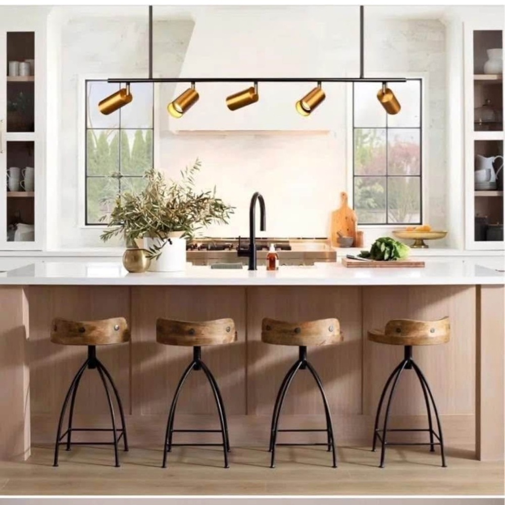 Modern Gold Pendant Light Fixture